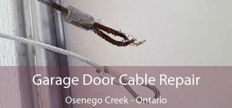 Garage Door Cable Repair Osenego Creek - Ontario