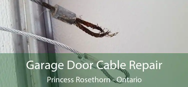 Garage Door Cable Repair Princess Rosethorn - Ontario