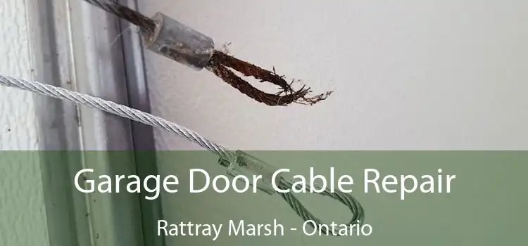 Garage Door Cable Repair Rattray Marsh - Ontario