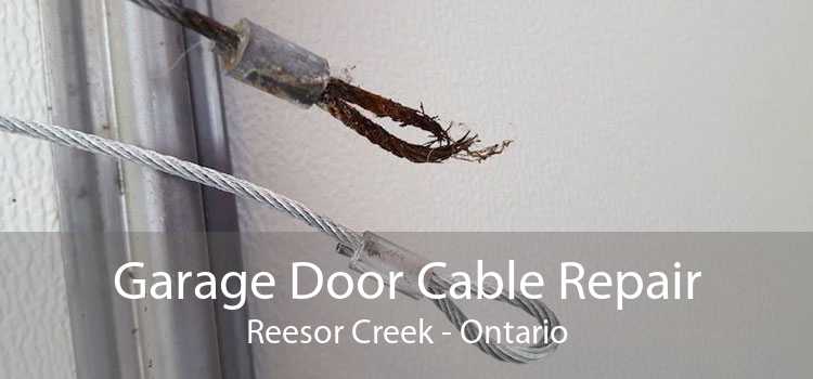 Garage Door Cable Repair Reesor Creek - Ontario