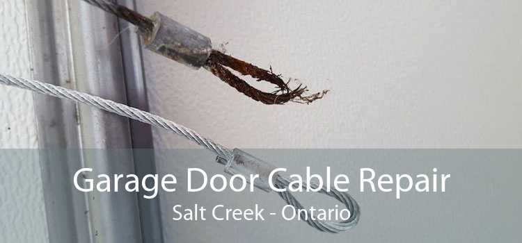 Garage Door Cable Repair Salt Creek - Ontario