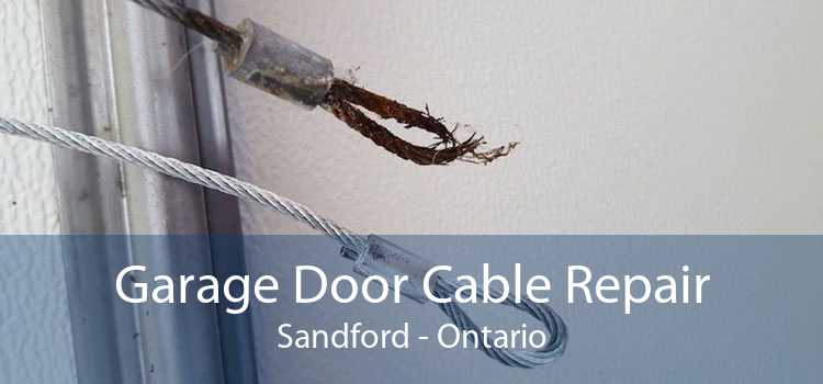 Garage Door Cable Repair Sandford - Ontario