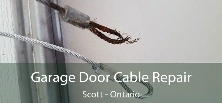 Garage Door Cable Repair Scott - Ontario