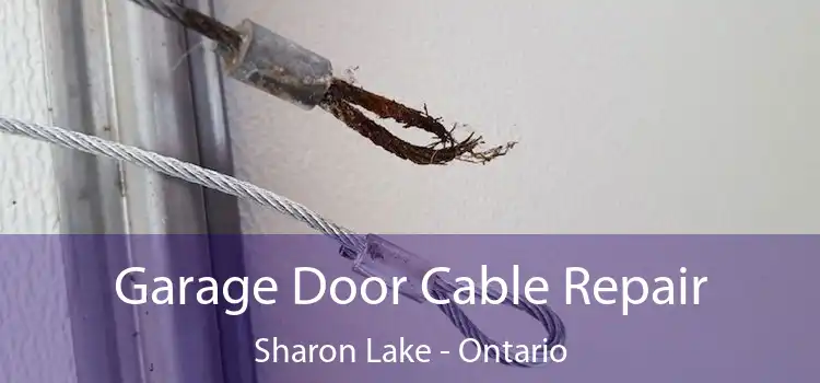 Garage Door Cable Repair Sharon Lake - Ontario