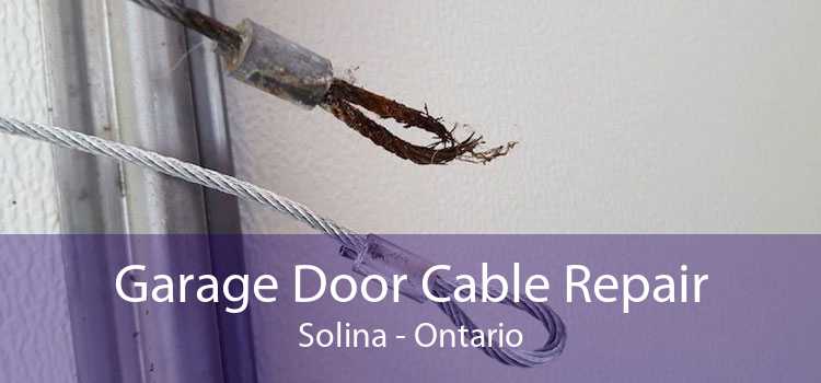 Garage Door Cable Repair Solina - Ontario