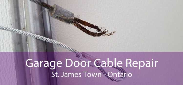 Garage Door Cable Repair St. James Town - Ontario