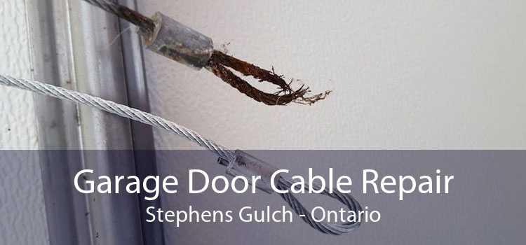 Garage Door Cable Repair Stephens Gulch - Ontario