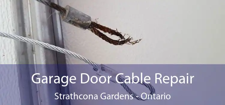 Garage Door Cable Repair Strathcona Gardens - Ontario