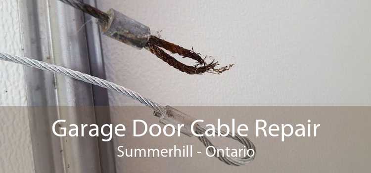 Garage Door Cable Repair Summerhill - Ontario
