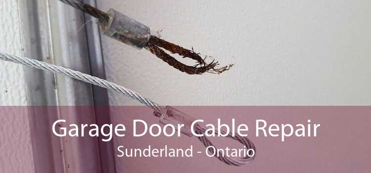 Garage Door Cable Repair Sunderland - Ontario