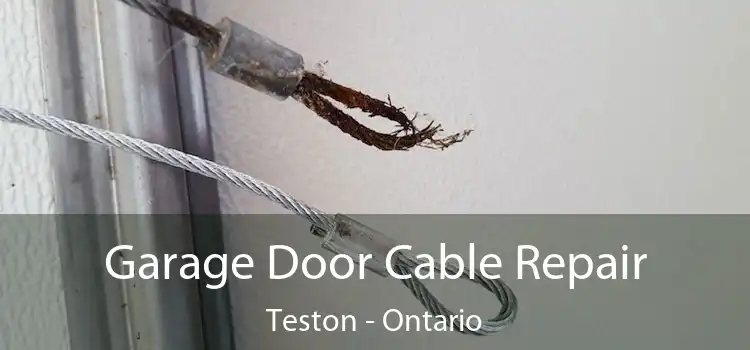 Garage Door Cable Repair Teston - Ontario