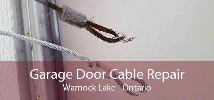Garage Door Cable Repair Warnock Lake - Ontario