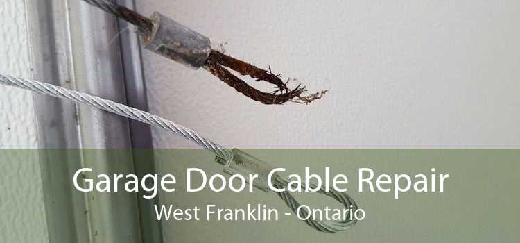 Garage Door Cable Repair West Franklin - Ontario