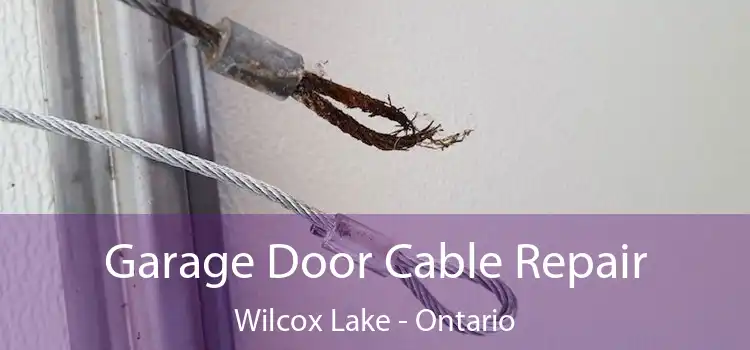 Garage Door Cable Repair Wilcox Lake - Ontario