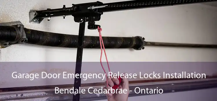 Garage Door Emergency Release Locks Installation Bendale Cedarbrae - Ontario