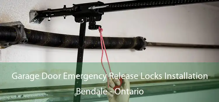 Garage Door Emergency Release Locks Installation Bendale - Ontario