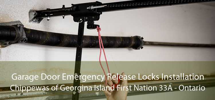 Garage Door Emergency Release Locks Installation Chippewas of Georgina Island First Nation 33A - Ontario