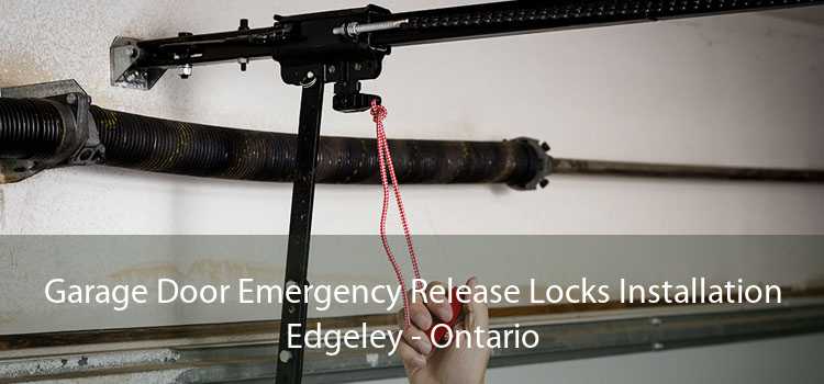 Garage Door Emergency Release Locks Installation Edgeley - Ontario