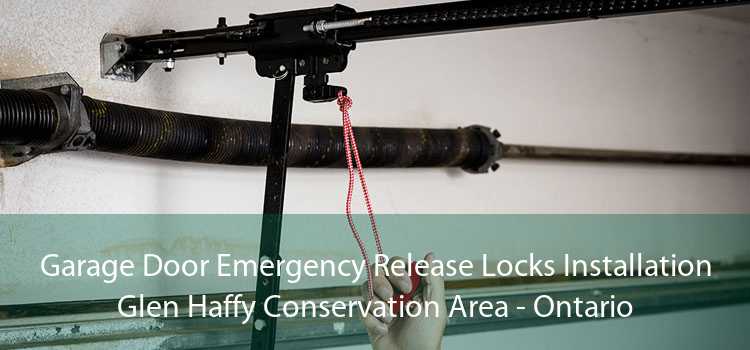 Garage Door Emergency Release Locks Installation Glen Haffy Conservation Area - Ontario