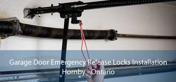 Garage Door Emergency Release Locks Installation Hornby - Ontario