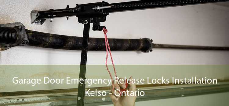 Garage Door Emergency Release Locks Installation Kelso - Ontario