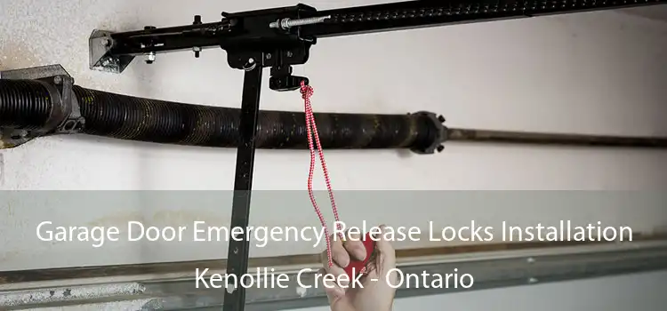 Garage Door Emergency Release Locks Installation Kenollie Creek - Ontario