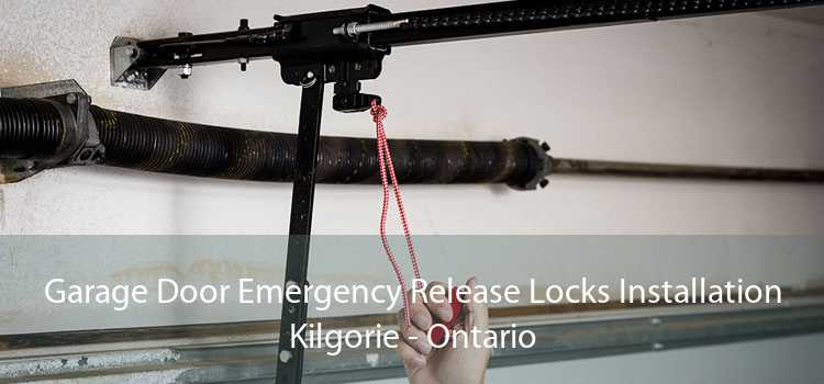 Garage Door Emergency Release Locks Installation Kilgorie - Ontario