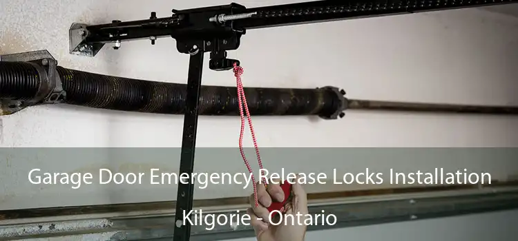 Garage Door Emergency Release Locks Installation Kilgorie - Ontario