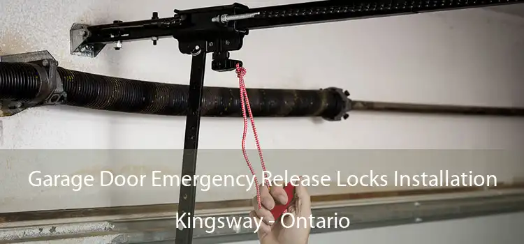 Garage Door Emergency Release Locks Installation Kingsway - Ontario