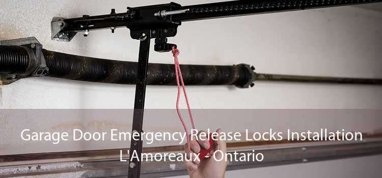 Garage Door Emergency Release Locks Installation L'Amoreaux - Ontario