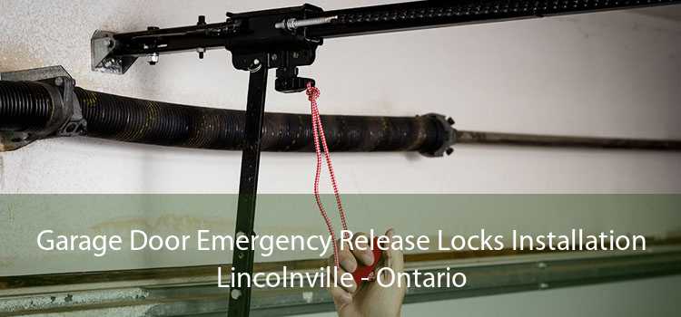 Garage Door Emergency Release Locks Installation Lincolnville - Ontario
