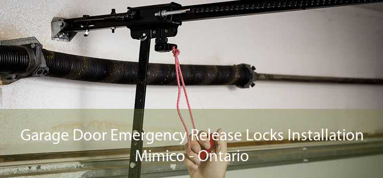 Garage Door Emergency Release Locks Installation Mimico - Ontario