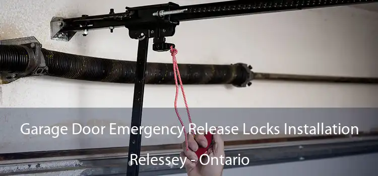 Garage Door Emergency Release Locks Installation Relessey - Ontario