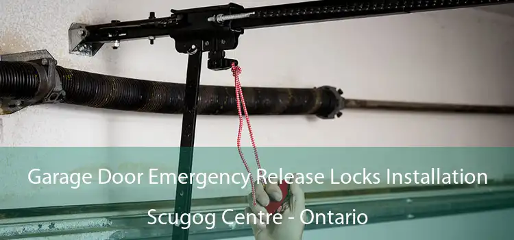 Garage Door Emergency Release Locks Installation Scugog Centre - Ontario