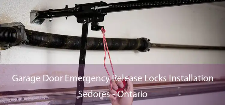 Garage Door Emergency Release Locks Installation Sedores - Ontario