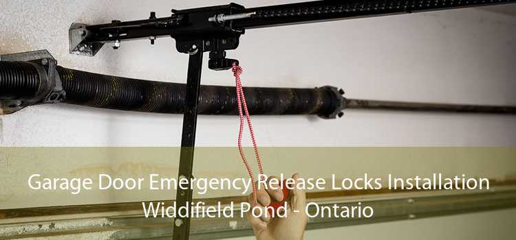 Garage Door Emergency Release Locks Installation Widdifield Pond - Ontario