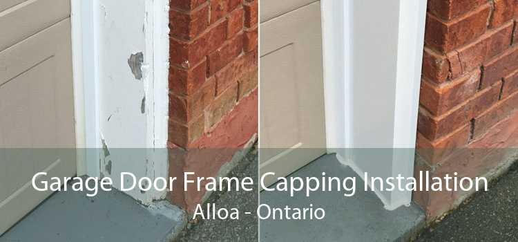 Garage Door Frame Capping Installation Alloa - Ontario