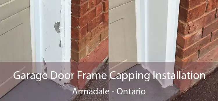 Garage Door Frame Capping Installation Armadale - Ontario