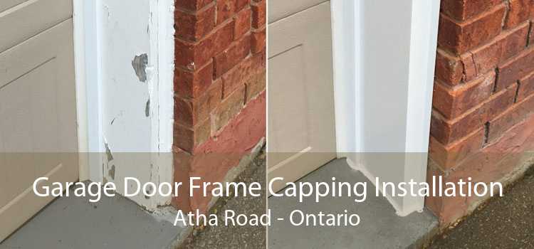Garage Door Frame Capping Installation Atha Road - Ontario