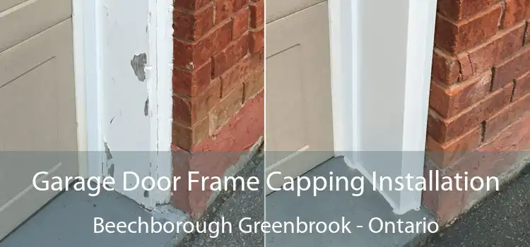 Garage Door Frame Capping Installation Beechborough Greenbrook - Ontario