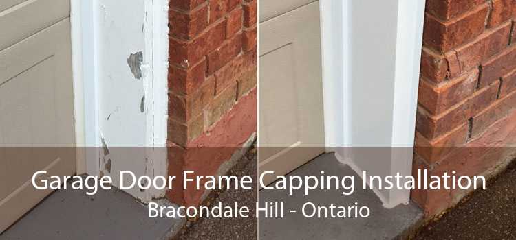 Garage Door Frame Capping Installation Bracondale Hill - Ontario