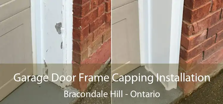 Garage Door Frame Capping Installation Bracondale Hill - Ontario