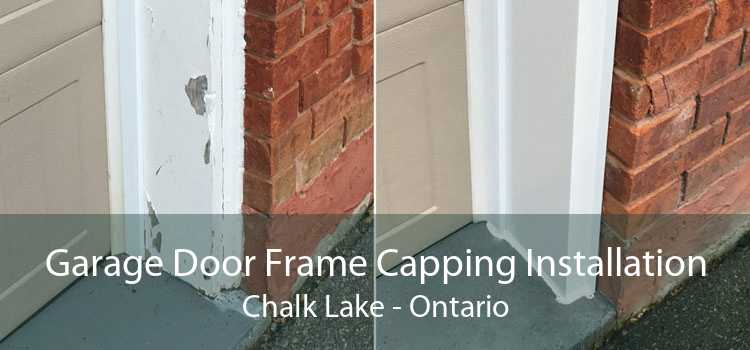 Garage Door Frame Capping Installation Chalk Lake - Ontario