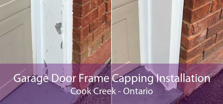 Garage Door Frame Capping Installation Cook Creek - Ontario