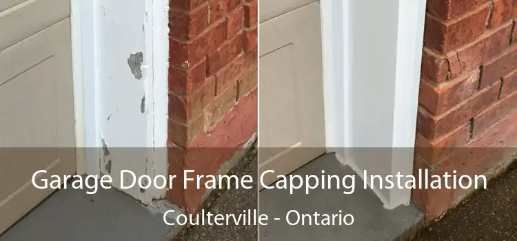 Garage Door Frame Capping Installation Coulterville - Ontario
