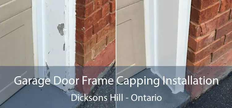 Garage Door Frame Capping Installation Dicksons Hill - Ontario