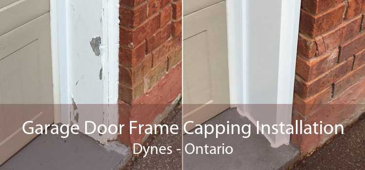 Garage Door Frame Capping Installation Dynes - Ontario