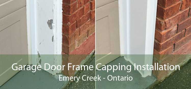 Garage Door Frame Capping Installation Emery Creek - Ontario