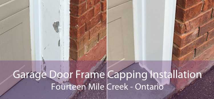 Garage Door Frame Capping Installation Fourteen Mile Creek - Ontario