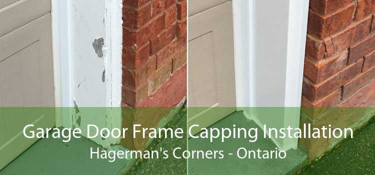 Garage Door Frame Capping Installation Hagerman's Corners - Ontario